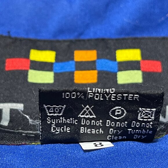 VTG Team Apparel Kentucky Wildcat Full Zip Jacket Blue White Size M Medium (READ - Picture 9 of 9